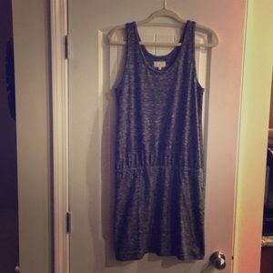 Comfortable gray dress